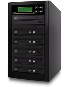 Copystars Dvd Duplicator 1 to 5 Sata burner 24X drive writer CD DVD copier tower duplicator- 128MB buffer memory