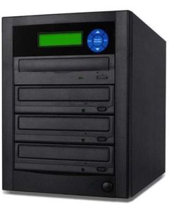 BestDuplicator 1 to 3 Target DVD Cd Duplicator with DVDRW Burners Athena Duplication Controller, Standalone Copier DVD Recorder Black