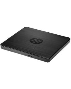 HP External Portable Slim Design CD/DVD RW Write/Read Drive, USB, Black (F2B56AA)