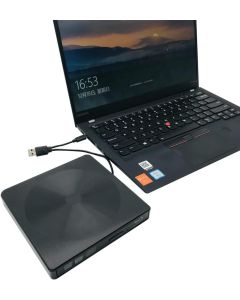 USB3.0 CD Drive, Blingco Protable External DVD Drive, USB Slim Portable CD-RW DVD-R Combo Burner Writer Player for Laptop Notebook PC Desktop Computer, Black