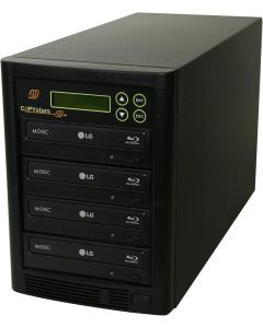 Copystars Blu-Ray-Burner DVD Duplicator 16X BD-R BDXL-MDisc CD-Dvd External Burner Duplicator 1 to 3 Tower SYS-BDR-1-3-LGCH